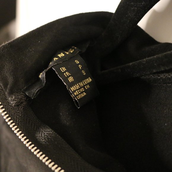 Black Mock Neck Dress (Formal/Party) - Picture 5 of 5